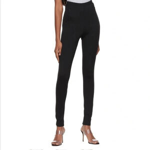 Wardrobe NYC black leggings with zipped pockets